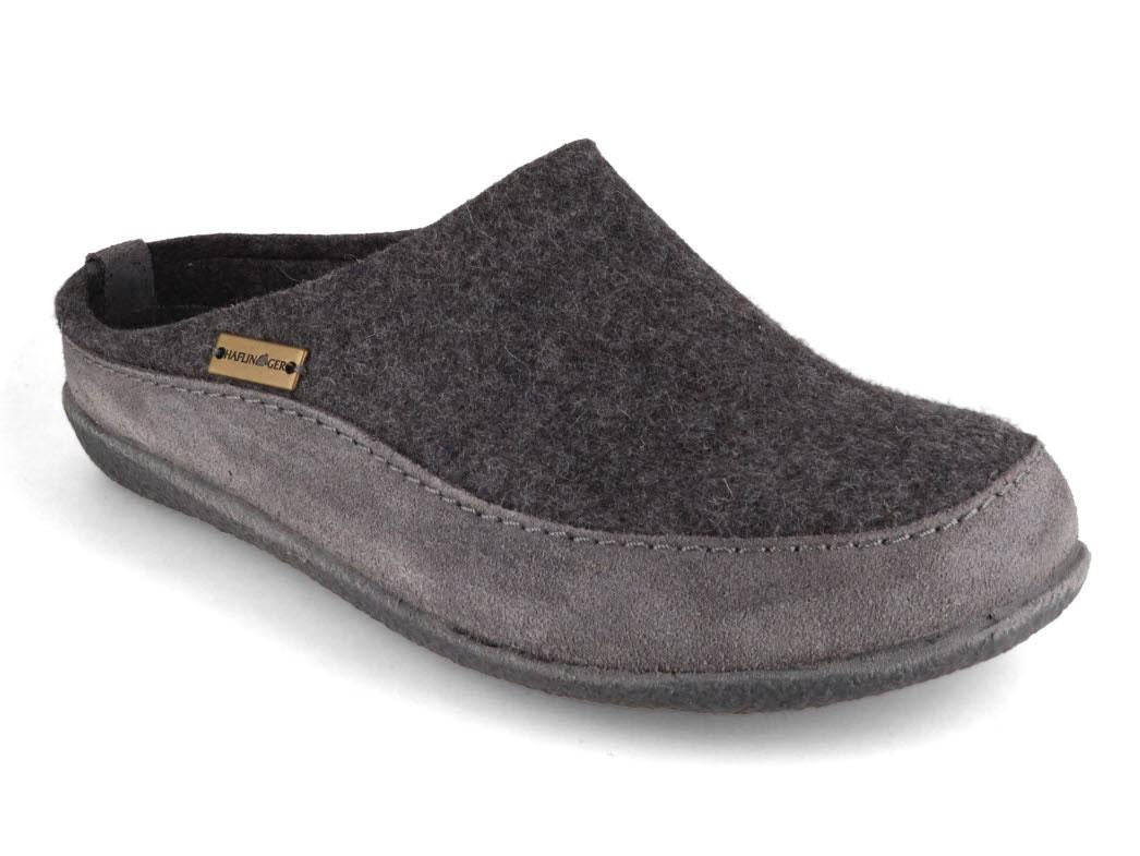 HAFLINGER-Clog--Blizzard-Skane-Anthracite #farbe_Anthrazit
