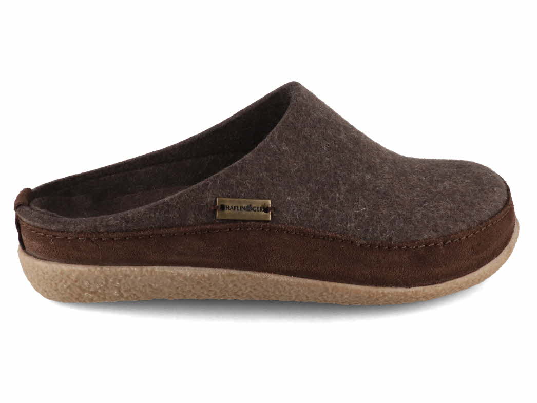 1 HAFLINGER-Men-Women-Clogs-Blizzard-Skane-brown #farbe_Brown