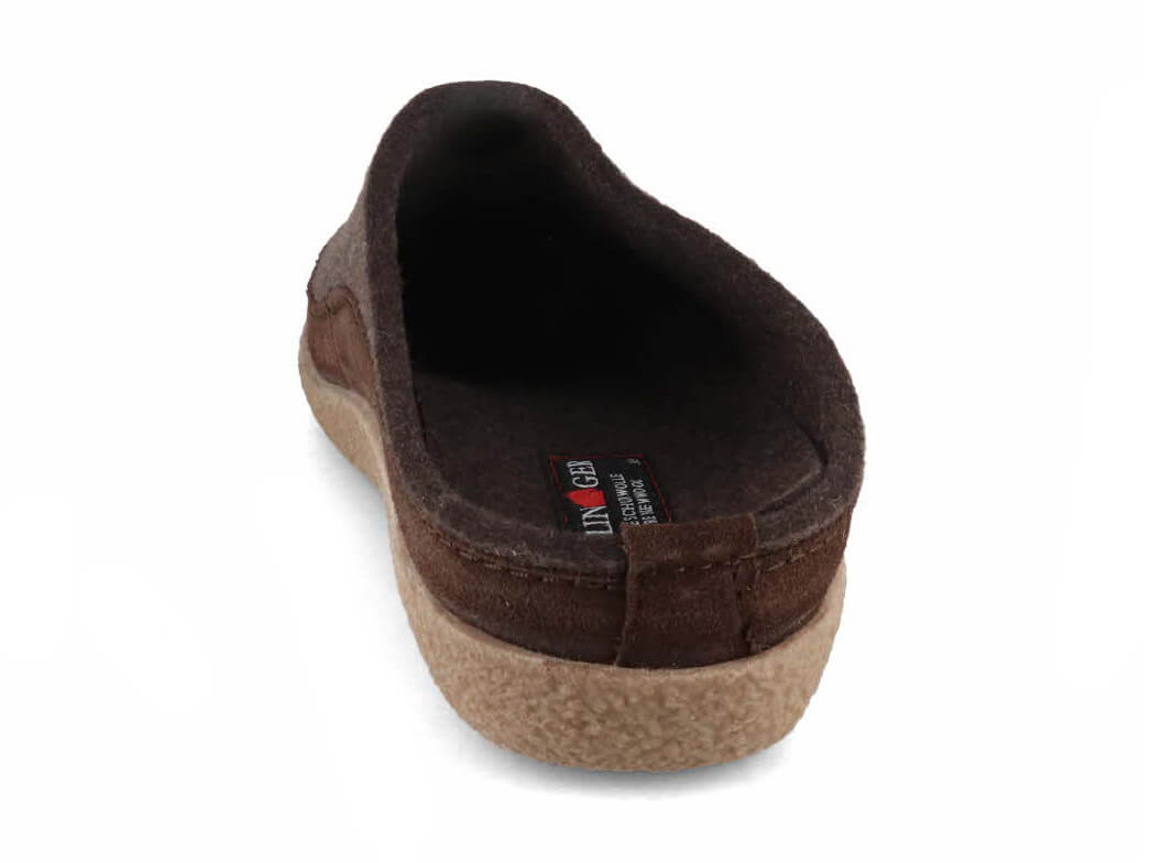 1 HAFLINGER-Men-Women-Clogs-Blizzard-Skane-brown #farbe_Brown