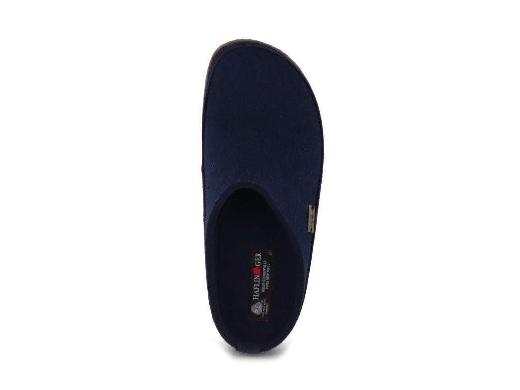 1 HAFLINGER-Men-Women-Clogs-Blizzard-Skane-jeans #farbe_Blue