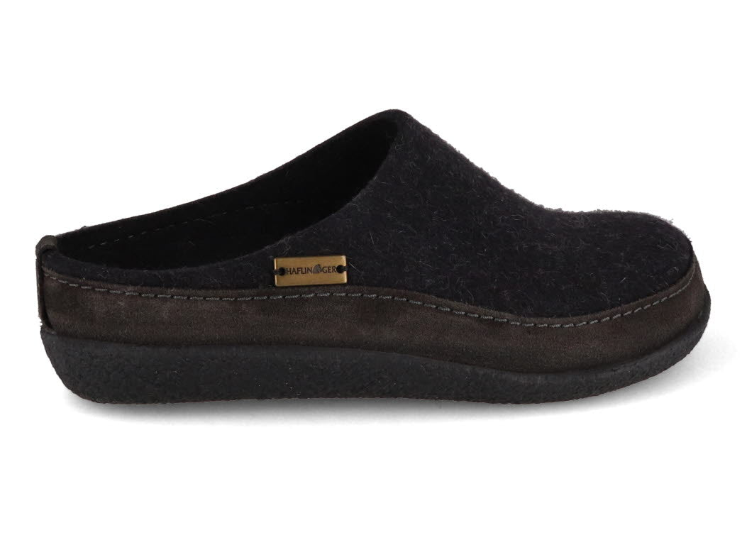 1 HAFLINGER-Clog--Blizzard-Skane-Graphite #farbe_Grey