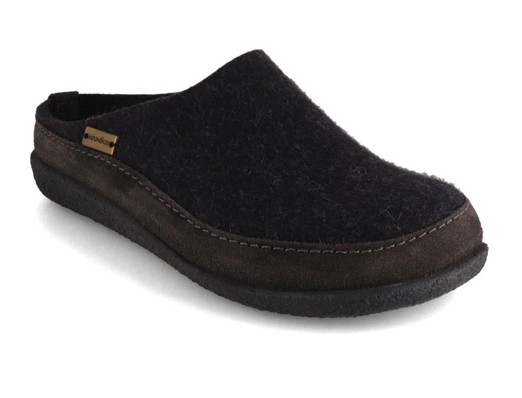 HAFLINGER-Clog--Blizzard-Skane-Graphite #farbe_Grey