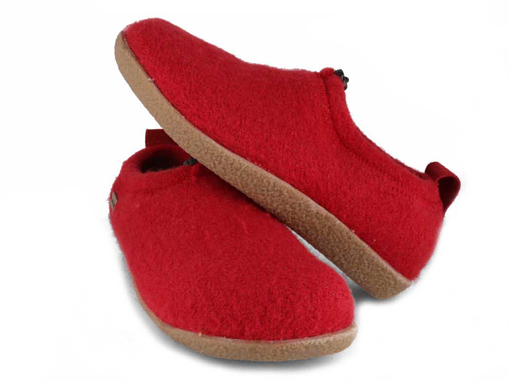 1 HAFLINGER-Slipper--Guido-Paprika #farbe_Red