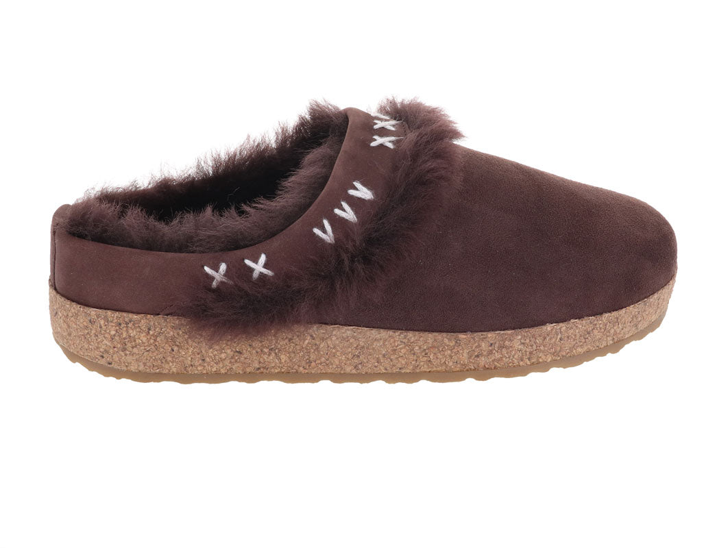 1 HAFLINGER-Sheepskin-Slippers-with-Arch-Support--Shetland-Brown #farbe_Brown