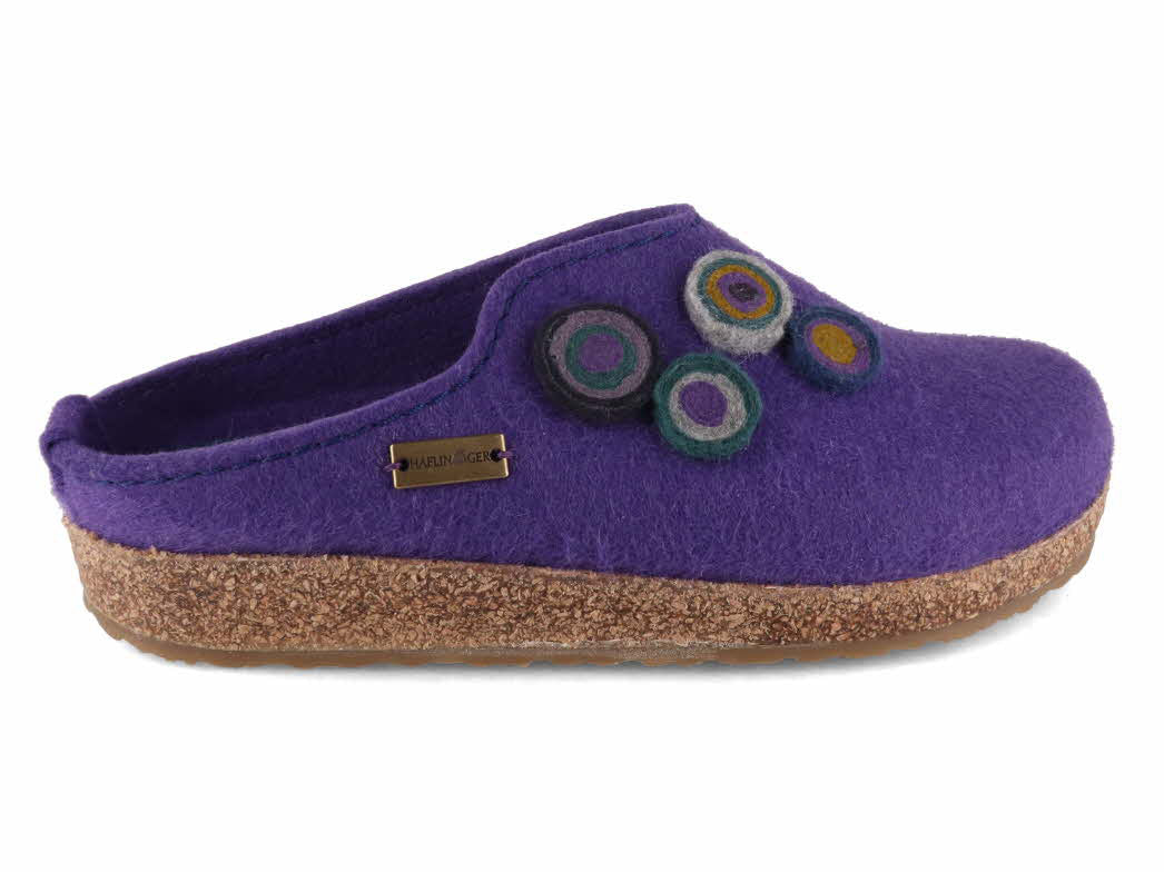 1 HAFLINGER-Women-Clogs-Grizzly-Kanon-purple #farbe_Purple