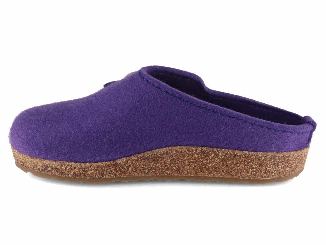 1 HAFLINGER-Women-Clogs-Grizzly-Kanon-purple #farbe_Purple