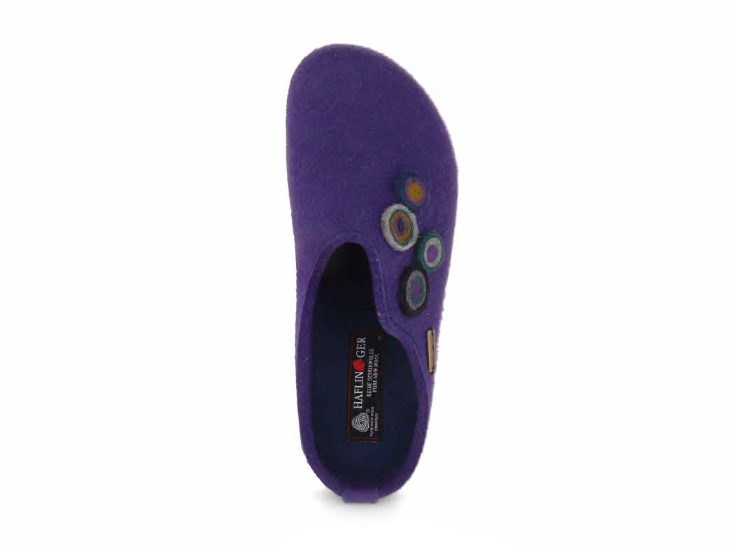 1 HAFLINGER-Women-Clogs-Grizzly-Kanon-purple #farbe_Purple