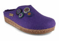 HAFLINGER-Women-Clogs-Grizzly-Kanon-purple #farbe_Purple