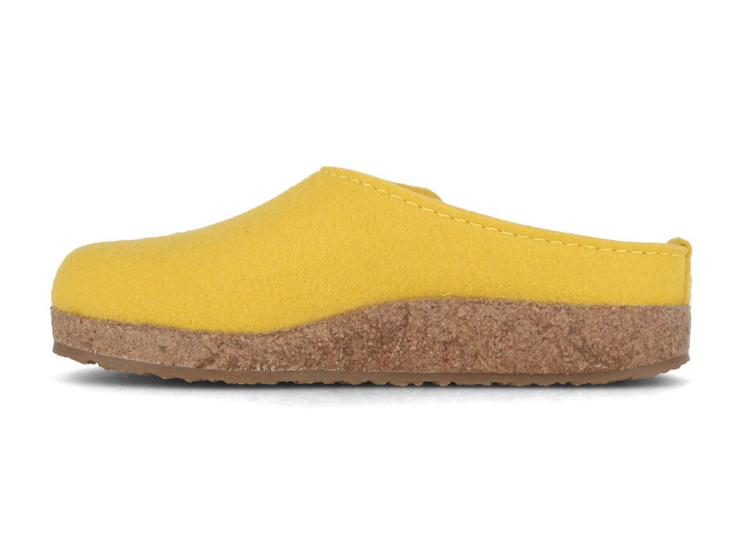 1 HAFLINGER-Women-Felt-Clogs-Grizzly-Kanon-yellow #farbe_Yellow