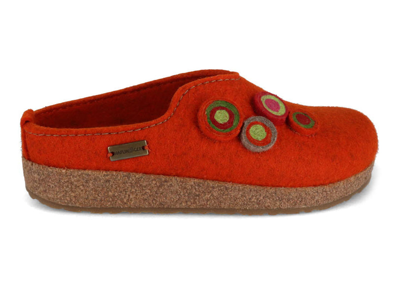 1 HAFLINGER-Clog--Grizzly-Kanon-Rust