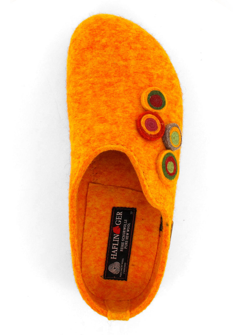 1 HAFLINGER-Womens-Slippers-Grizzly-Kanon-Yellow #farbe_Yellow