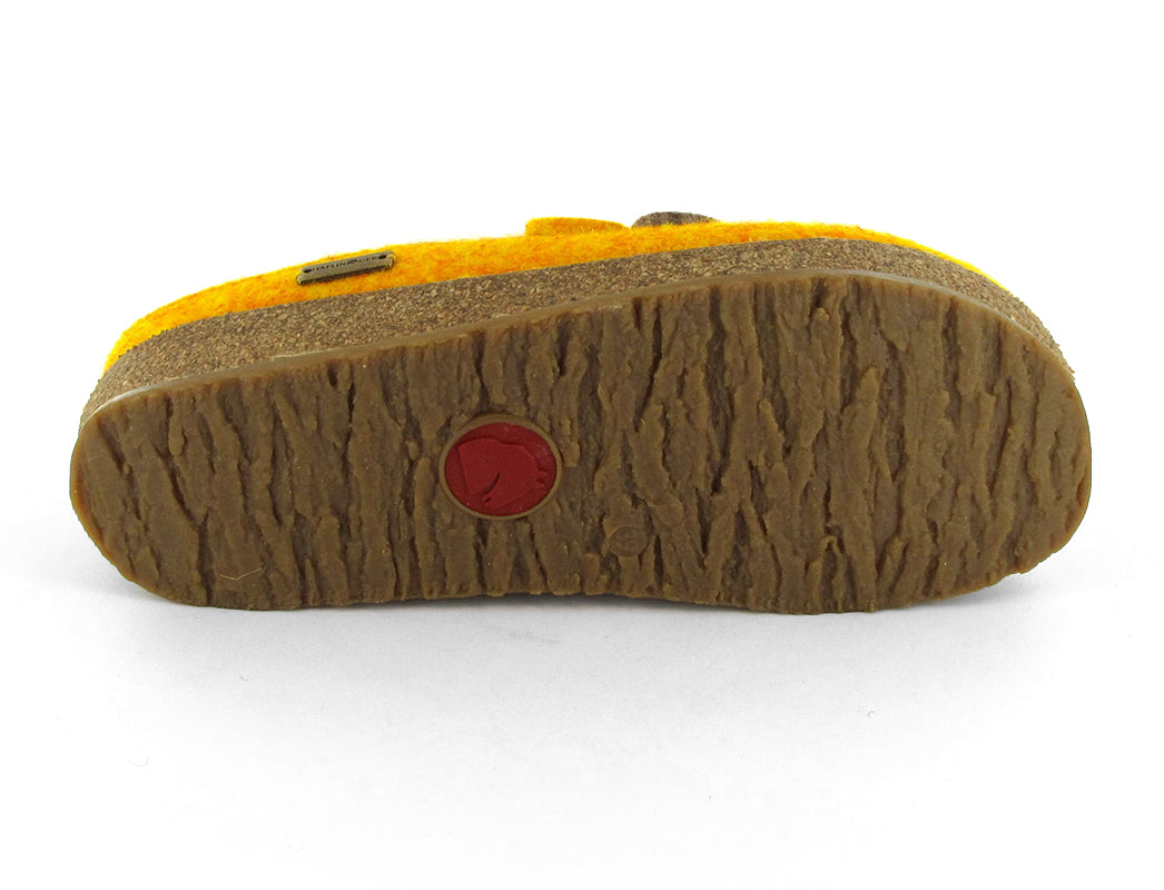 1 HAFLINGER-Womens-Slippers-Grizzly-Kanon-Yellow #farbe_Yellow