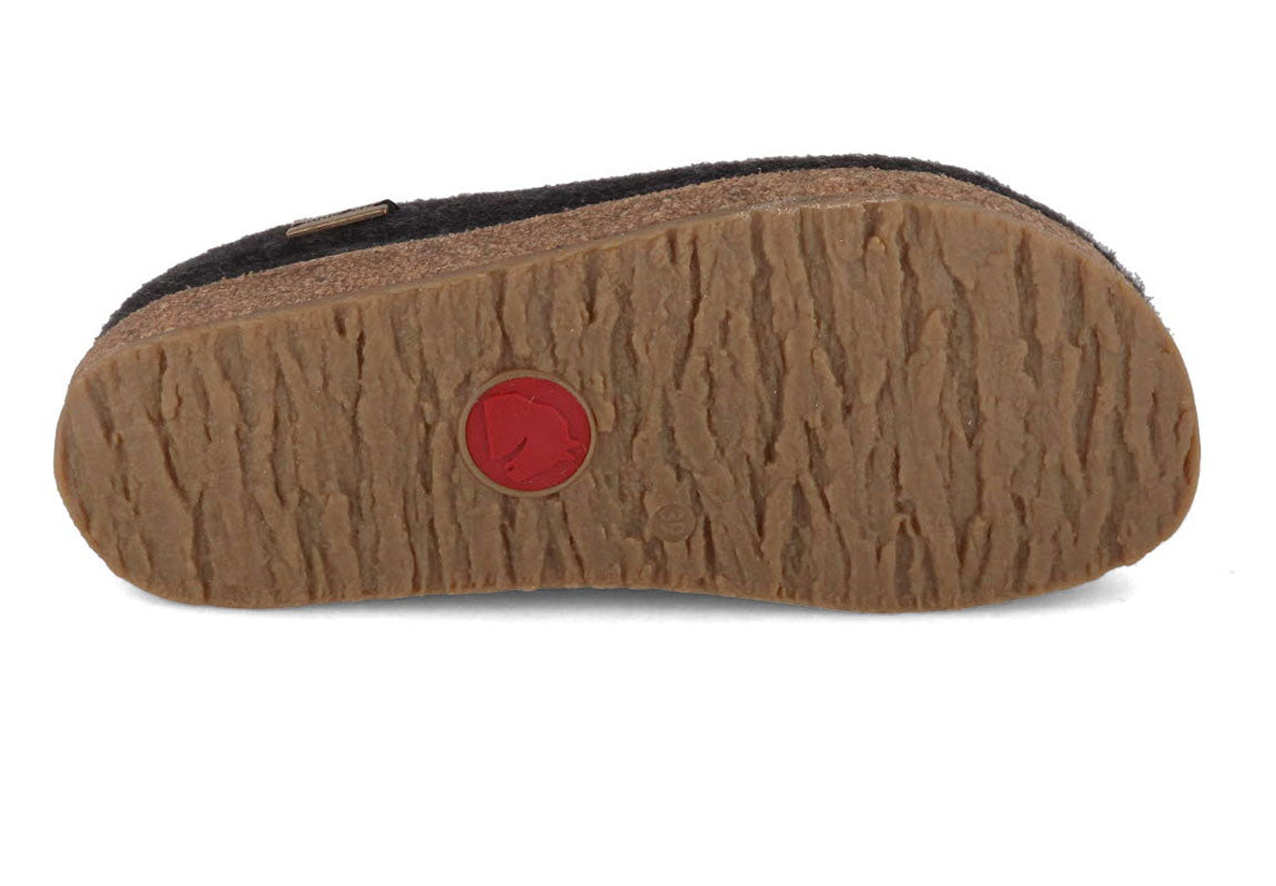 1 HAFLINGER-Clog--Grizzly-Kanon-Graphite #farbe_Grey