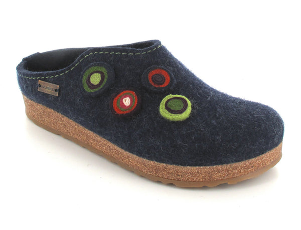 HAFLINGER-Grizzly-Clogs--Grizzly-Kanon-Navy #farbe_Blue