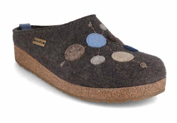 HAFLINGER-Clog--Grizzly-Faible-Anthracite #farbe_Anthrazit