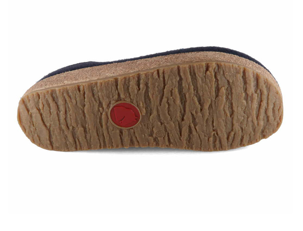 1 HAFLINGER-Women-Clogs-Grizzly-Faible-marine #farbe_Blue