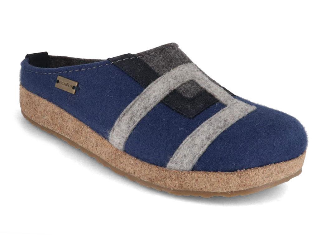 HAFLINGER-Women-Felt-Clogs-Grizzly-Lu-blueberry #farbe_Blueberry