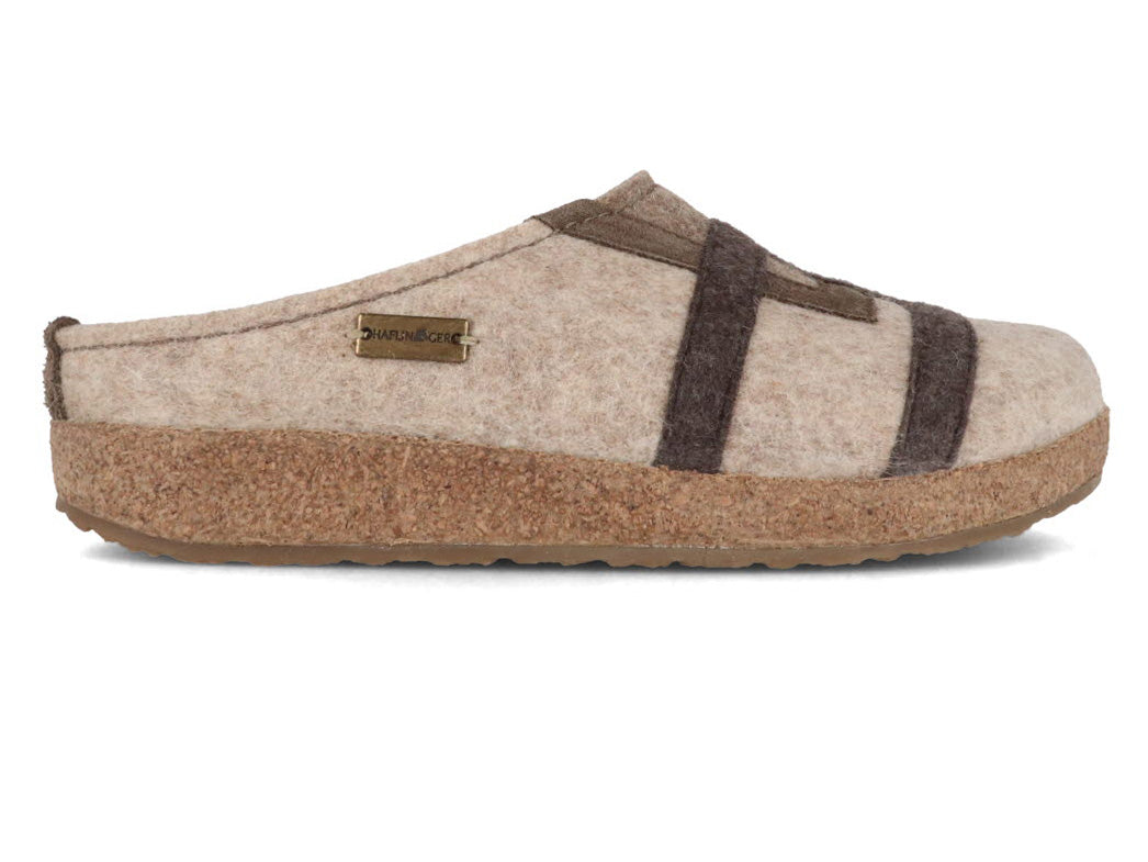 1 HAFLINGER-Women-Felt-Clogs-Grizzly-Lu-beige #farbe_Beige