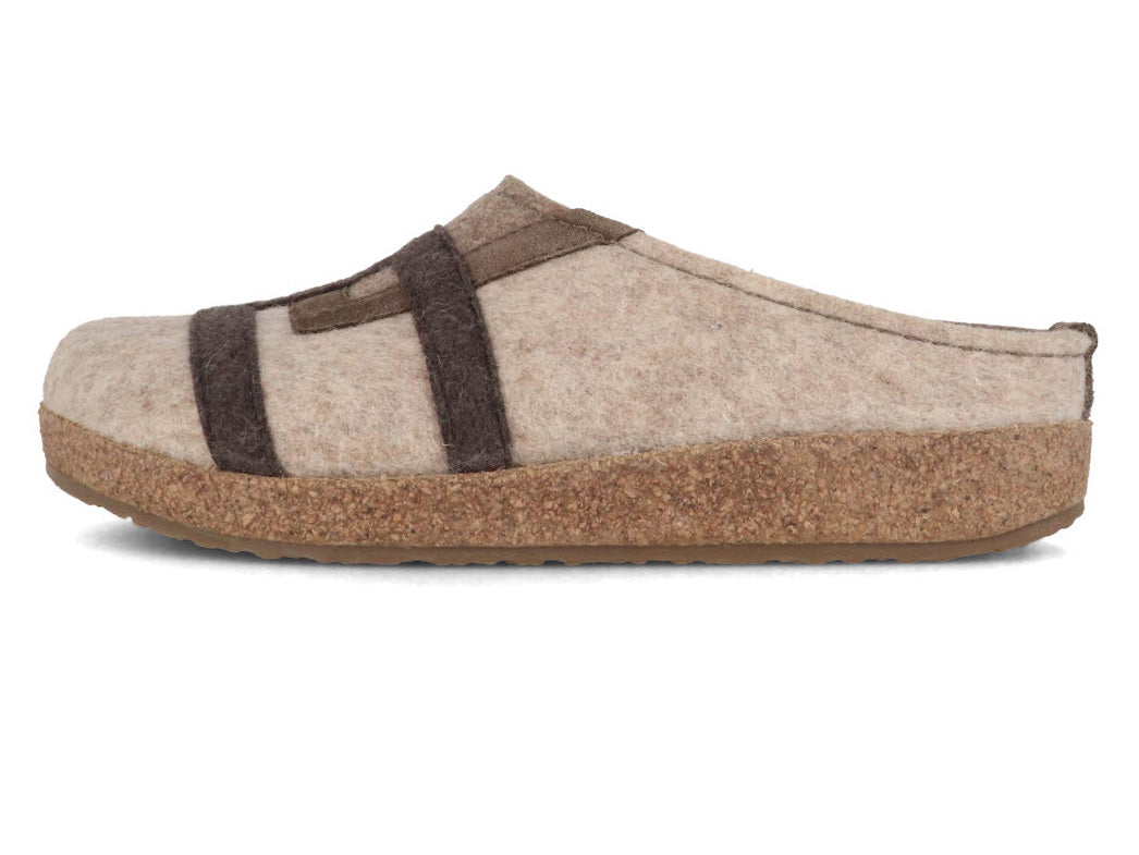 1 HAFLINGER-Women-Felt-Clogs-Grizzly-Lu-beige #farbe_Beige