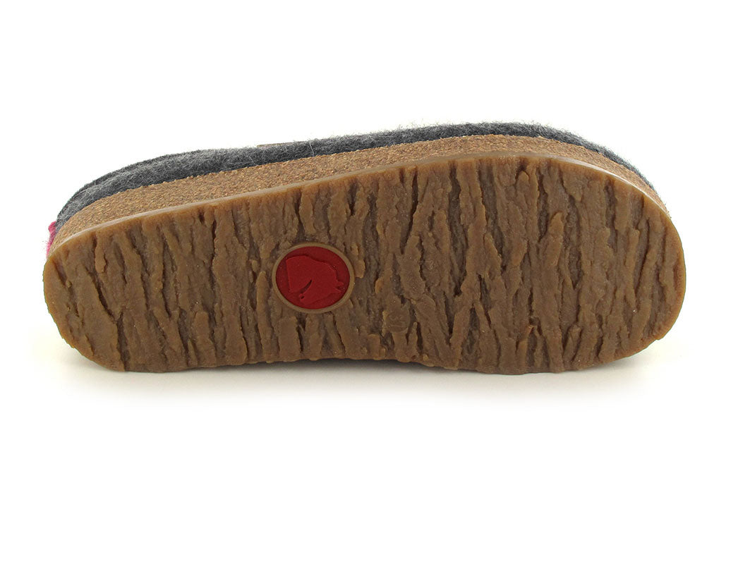 1 HAFLINGER-Clog--Grizzly-Cuoricino-Anthracite #farbe_Anthrazit