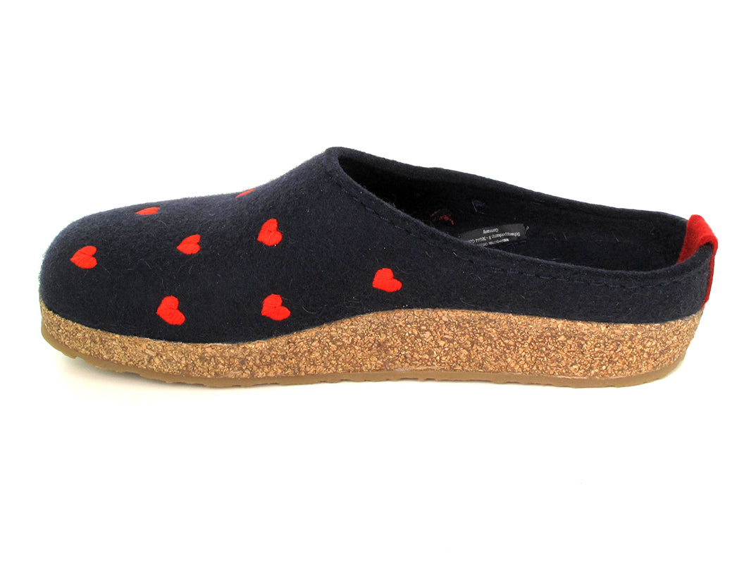 1 HAFLINGER-Clog--Grizzly-Cuoricino-Midnight-Blue #farbe_Blue