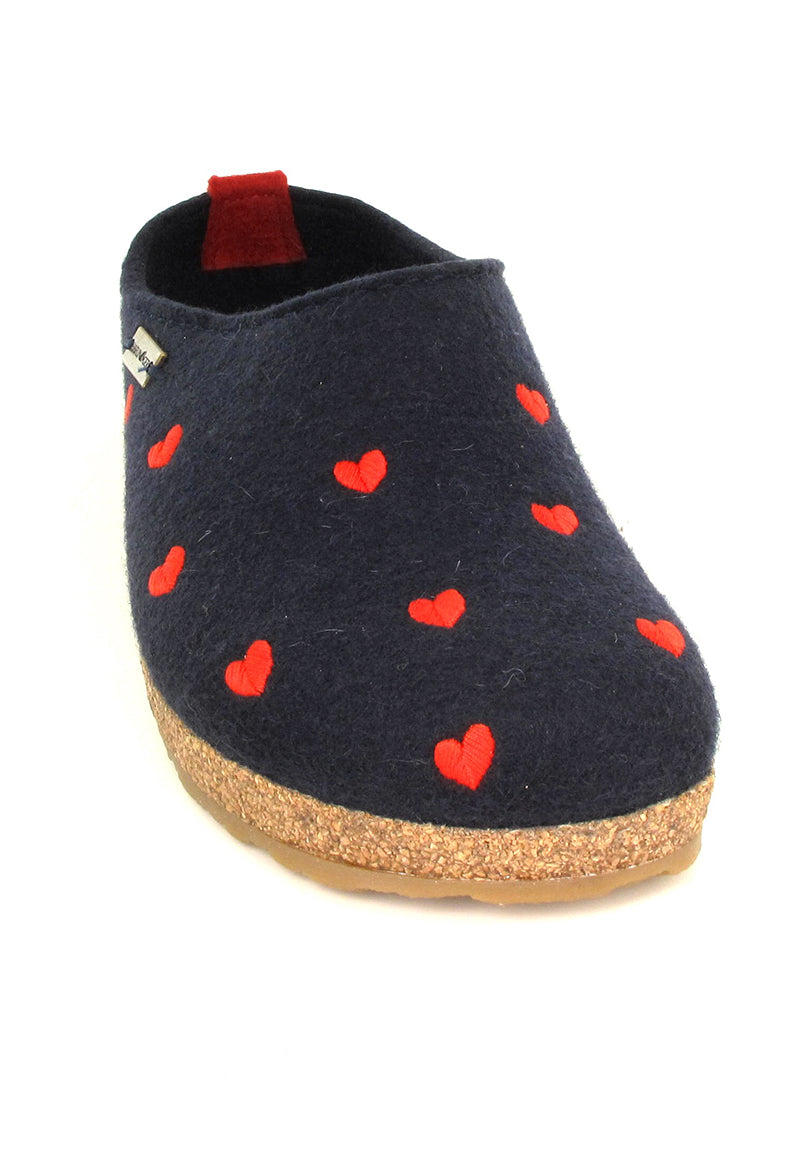 1 HAFLINGER-Clog--Grizzly-Cuoricino-Midnight-Blue #farbe_Blue