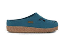 1 HAFLINGER-Women-Clogs-Grizzly-Melody-turquoise