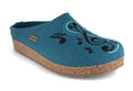 HAFLINGER-Women-Clogs-Grizzly-Melody-turquoise #farbe_Teal