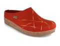 HAFLINGER-Women-Felt-Clogs-Grizzly-Mikado-fox #farbe_Orange