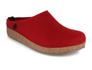 HAFLINGER-Women-Felt-Clogs-Grizzly-Origin-ruby