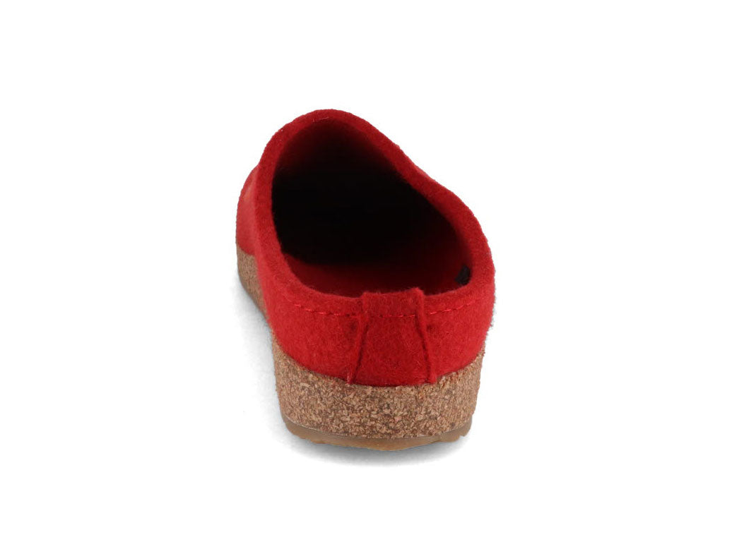 1 HAFLINGER-Clog--Grizzly-Radius-Ruby #farbe_Red