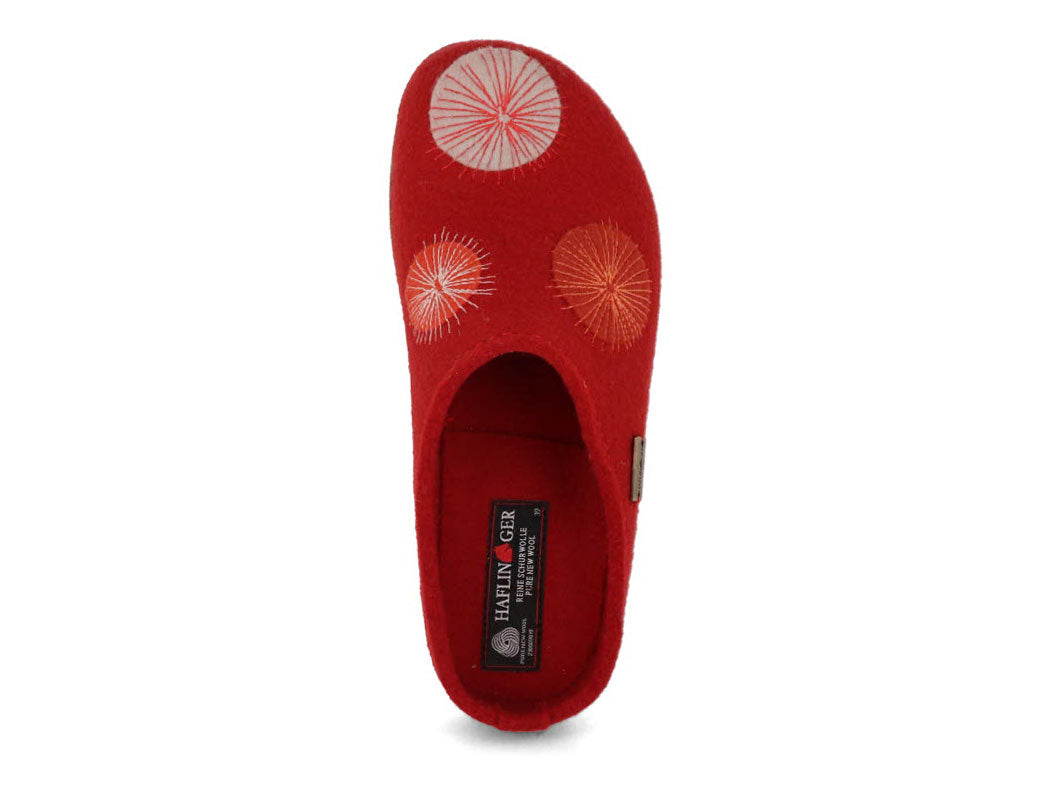 1 HAFLINGER-Clog--Grizzly-Radius-Ruby #farbe_Red