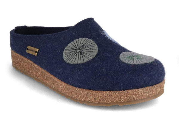 HAFLINGER-Clog--Grizzly-Radius-Jeans #farbe_Blue