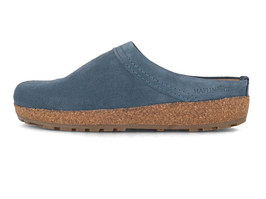 1 HAFLINGER-Men-Women-Leather-Clogs-with-Arch-Support-Bio-Malm-jeans #farbe_Blue