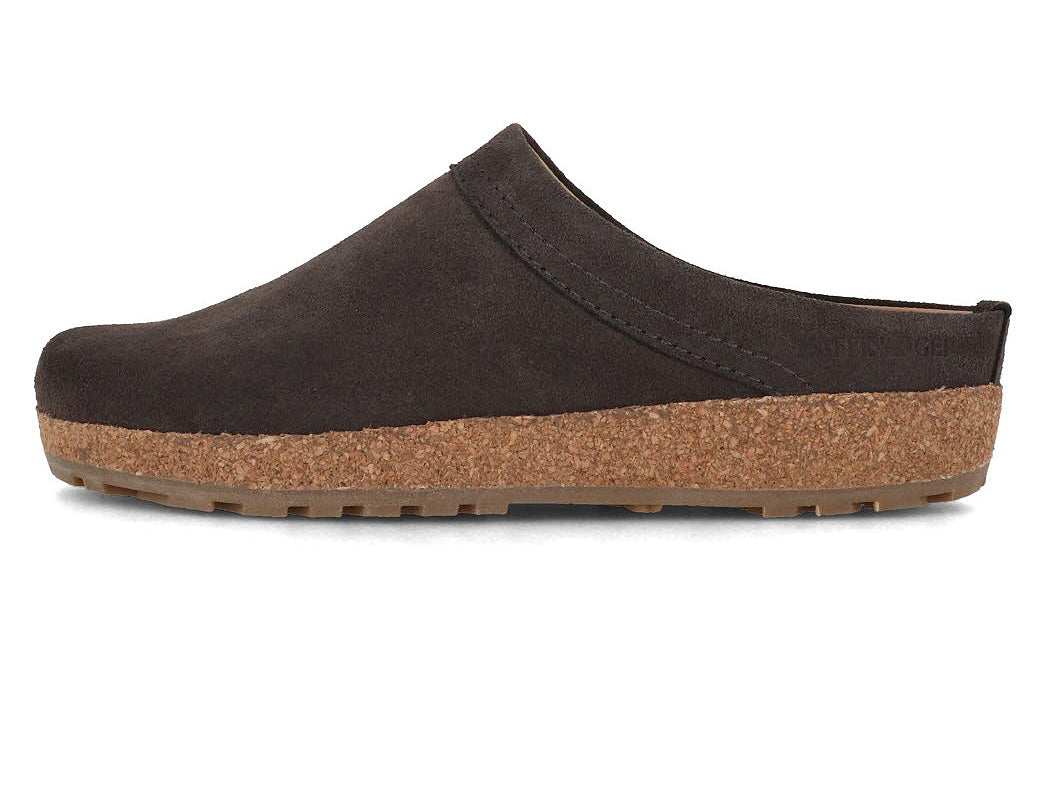 1 HAFLINGER-Men-Women-Leather-Clogs-with-Arch-Support-Bio-Malm-graphite #farbe_Gray