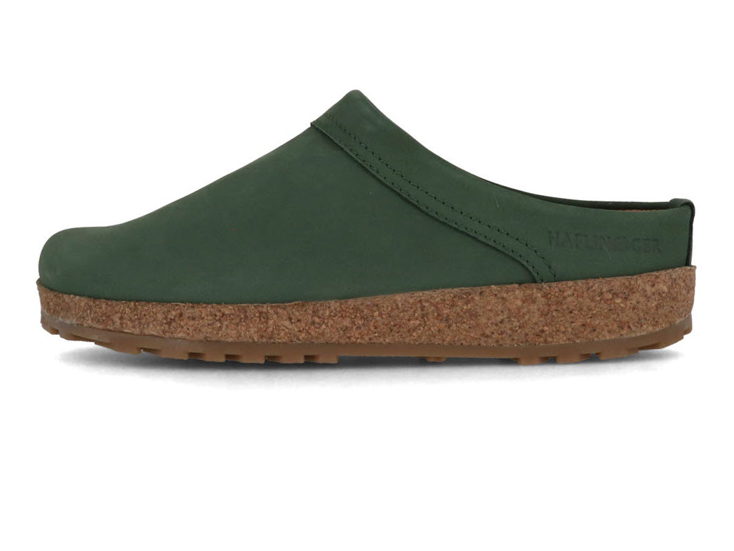 1 HAFLINGER-Leather-Clogs-with-Arch-Support-Malm-pine #farbe_Green