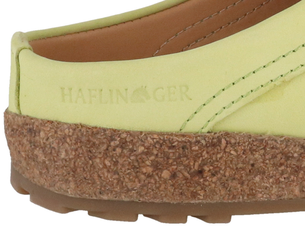 1 HAFLINGER-Women-Nubuck-Clogs-Malm-lime #farbe_Green