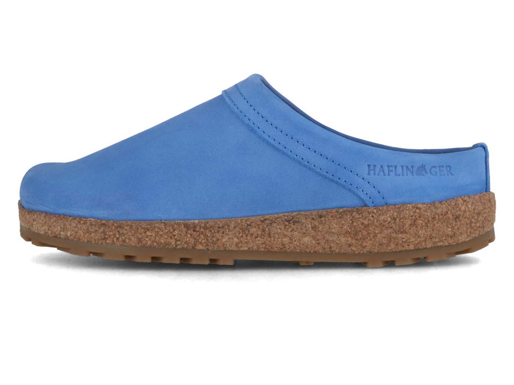 1 HAFLINGER-Women-Nubuck-Clogs-Malm-blue #farbe_Blue
