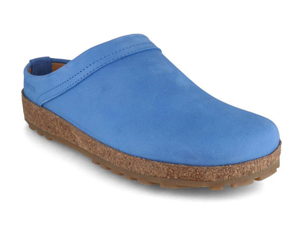 HAFLINGER-Women-Nubuck-Clogs-Malm-blue #farbe_Blue