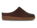 1 HAFLINGER-Men-Women-Leather-Clogs-Travel-Classic-dark-brown