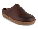 HAFLINGER-Men-Women-Leather-Clogs-Travel-Classic-dark-brown