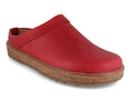 HAFLINGER-Men-Women-Leather-Clogs-Travel-Classic-red #farbe_Red