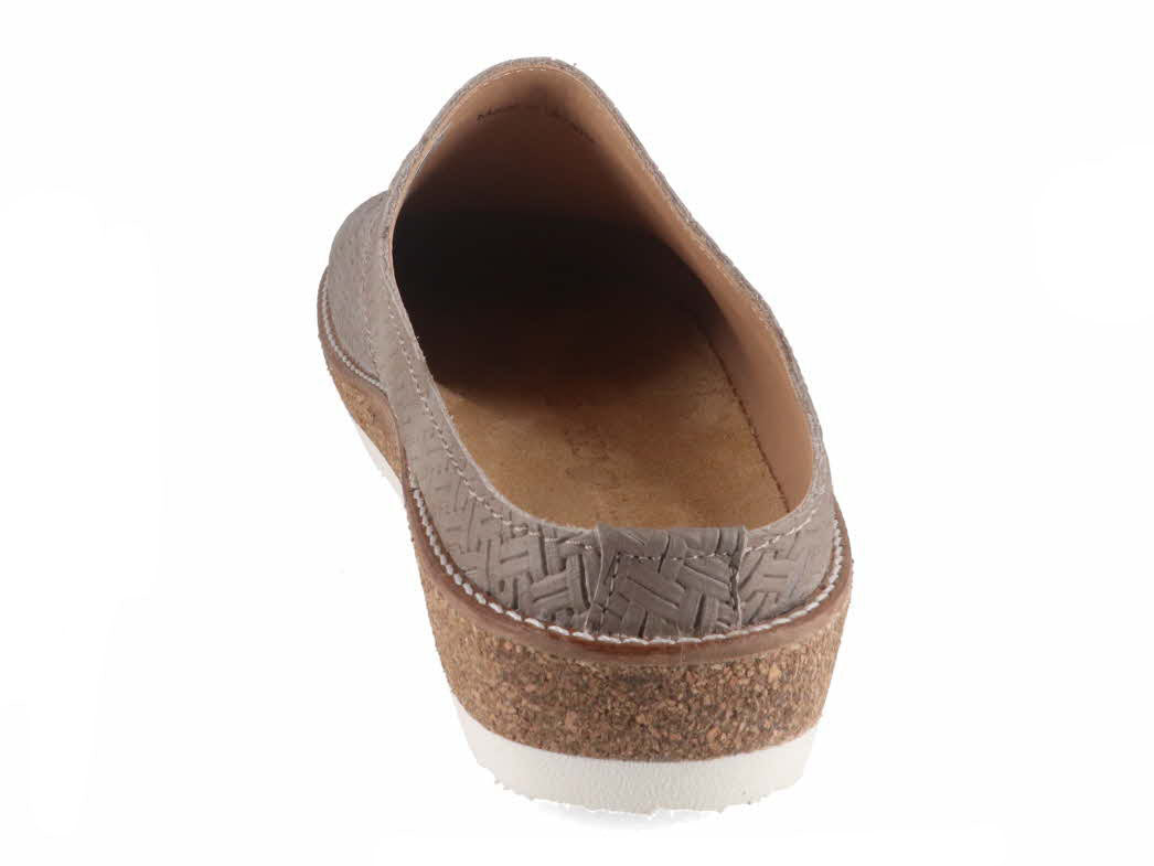 1 HAFLINGER-Women-Clogs-Travel-Neo-Braided-Pearl-Gray #farbe_Grey