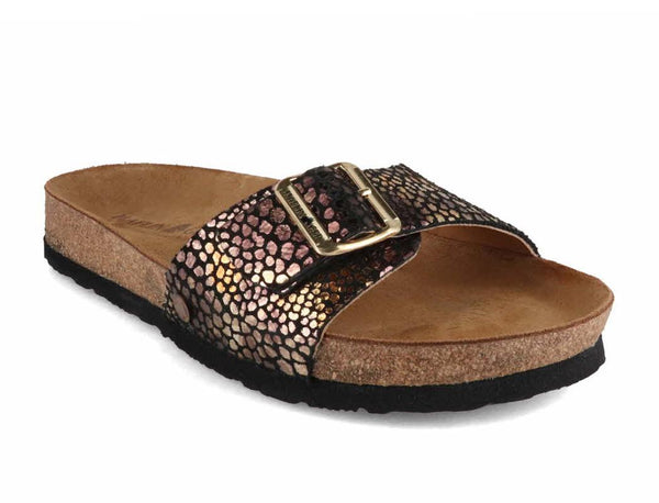 HAFLINGER-Women-Sandals-Buckle-Bio-Gina-dino-bronze #farbe_Brown