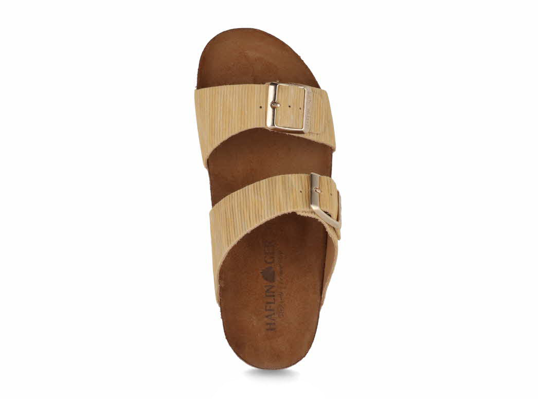 1 HAFLINGER-Women-Bio-Sandals-Andrea-yellow #farbe_Yellow