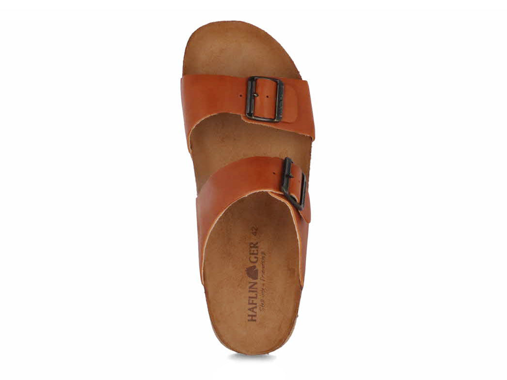 1 HAFLINGER-Men-Women-Sandals-Bio-Andrea-country-caramel #farbe_Brown