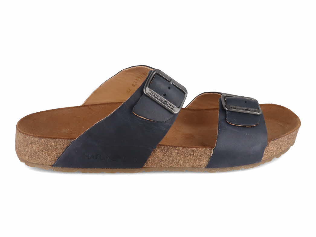 1 HAFLINGER-Men-Sandals-Bio-Andrea-country-marine #farbe_Blue