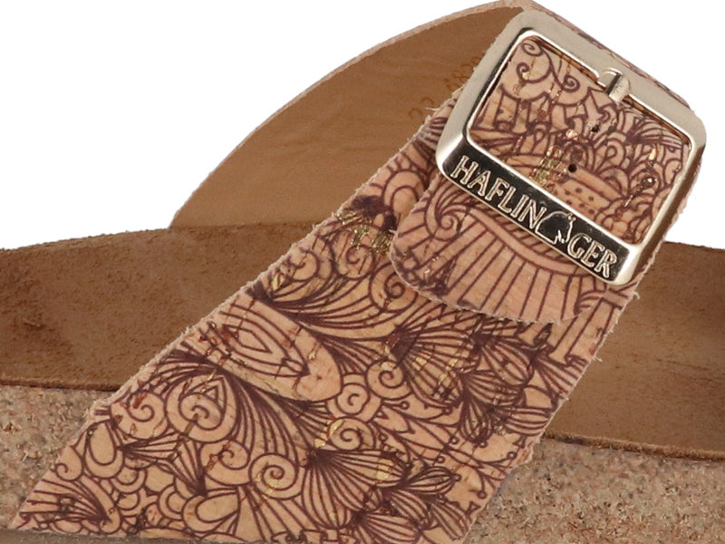 1 HAFLINGER-Women-Bio-Sandals-Andrea-corkmulti-henna