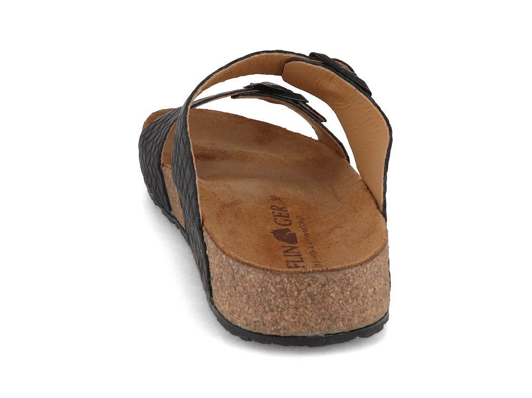 1 HAFLINGER-Women-Mules-Bio-Andrea-black-intreccio #farbe_Black