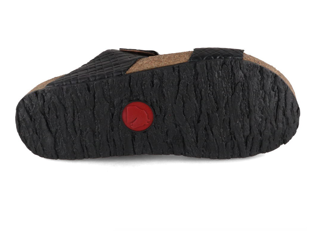 1 HAFLINGER-Women-Mules-Bio-Andrea-black-intreccio #farbe_Black